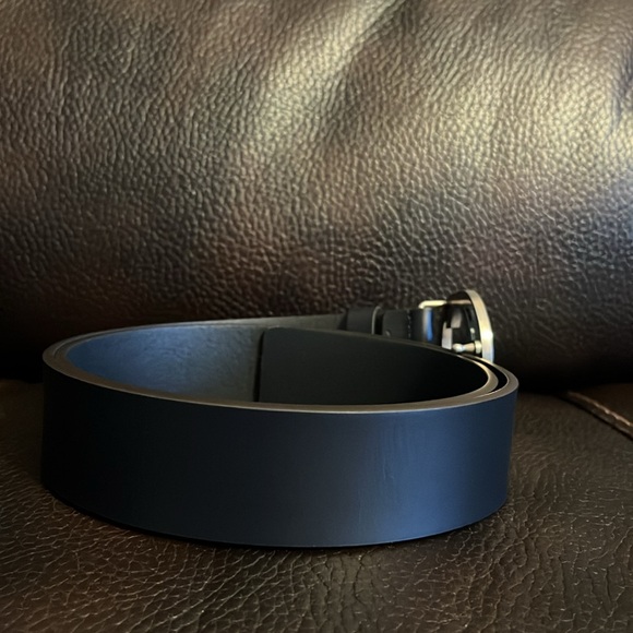 Gucci unisex Interlocking marmont GG leather logo buckle belt NEW - Picture 6 of 9